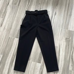 ZARA belted pants
